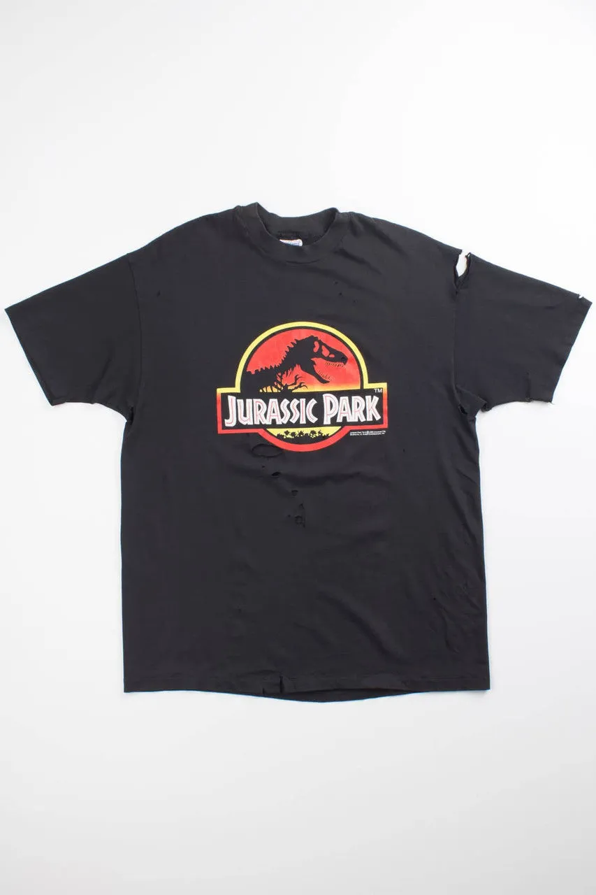 '92 Jurassic Park Torn T-Shirt