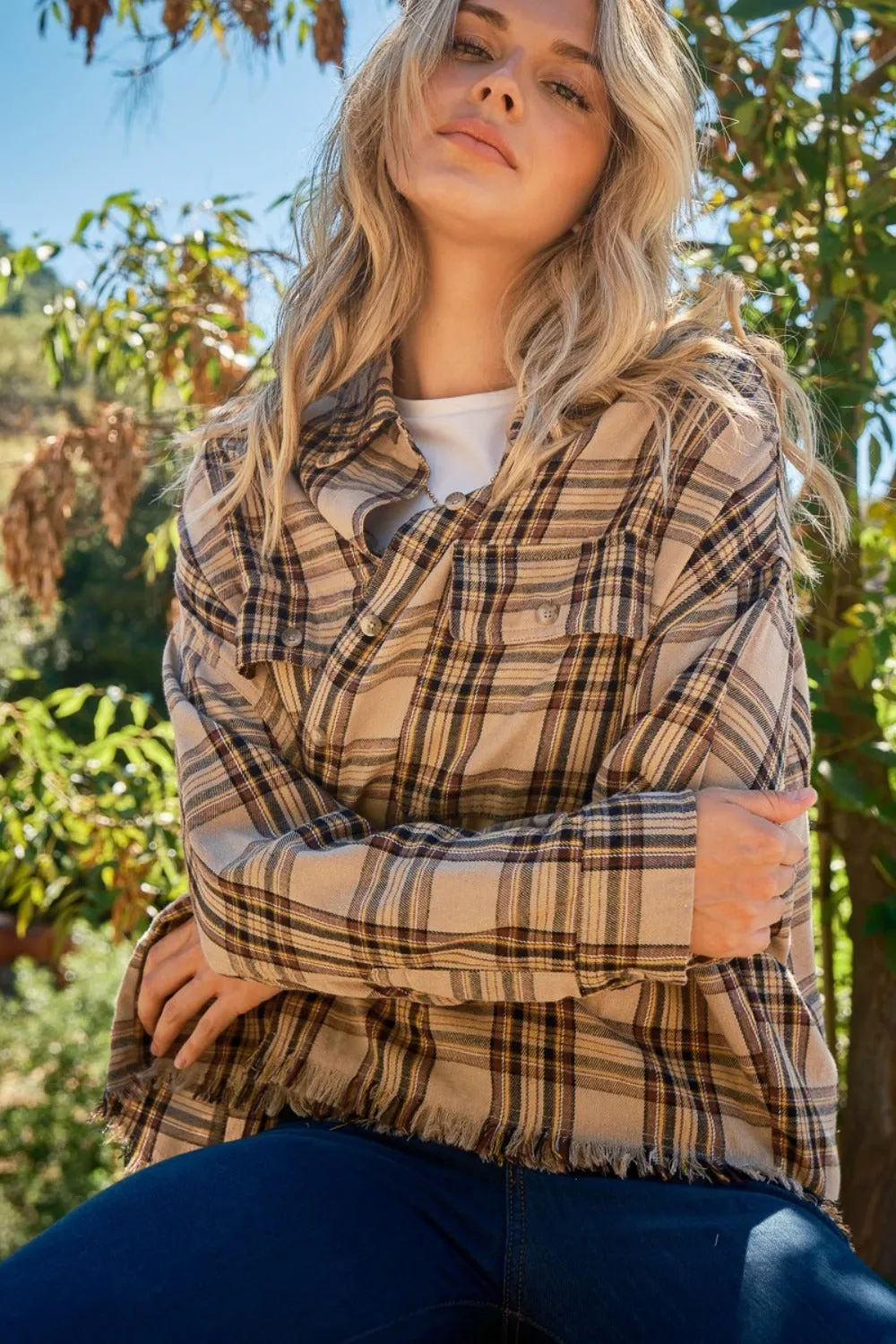 Country Girl Plaid Shirt