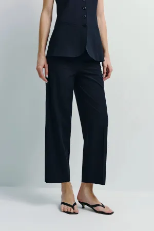 Donette Cropped Wide Leg Pant