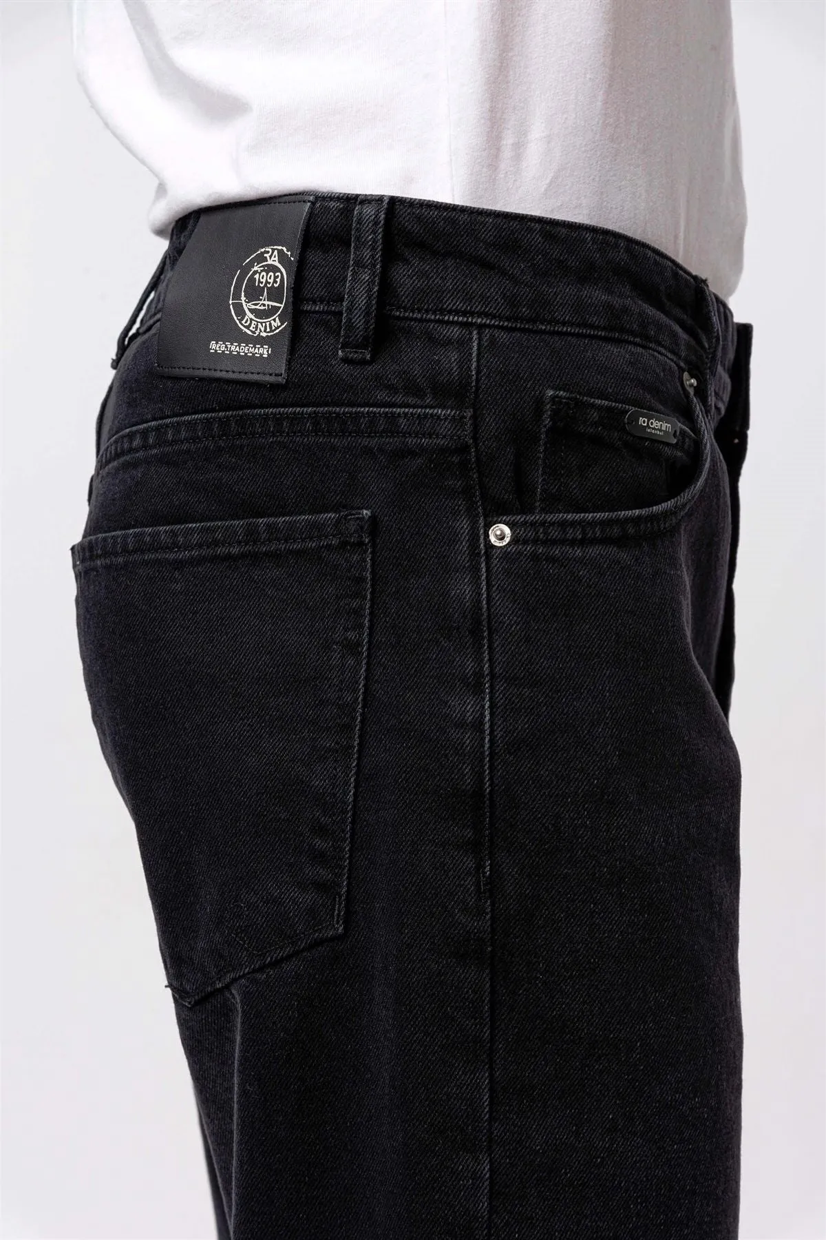 Drej Loose Fit Black Men's Jeans