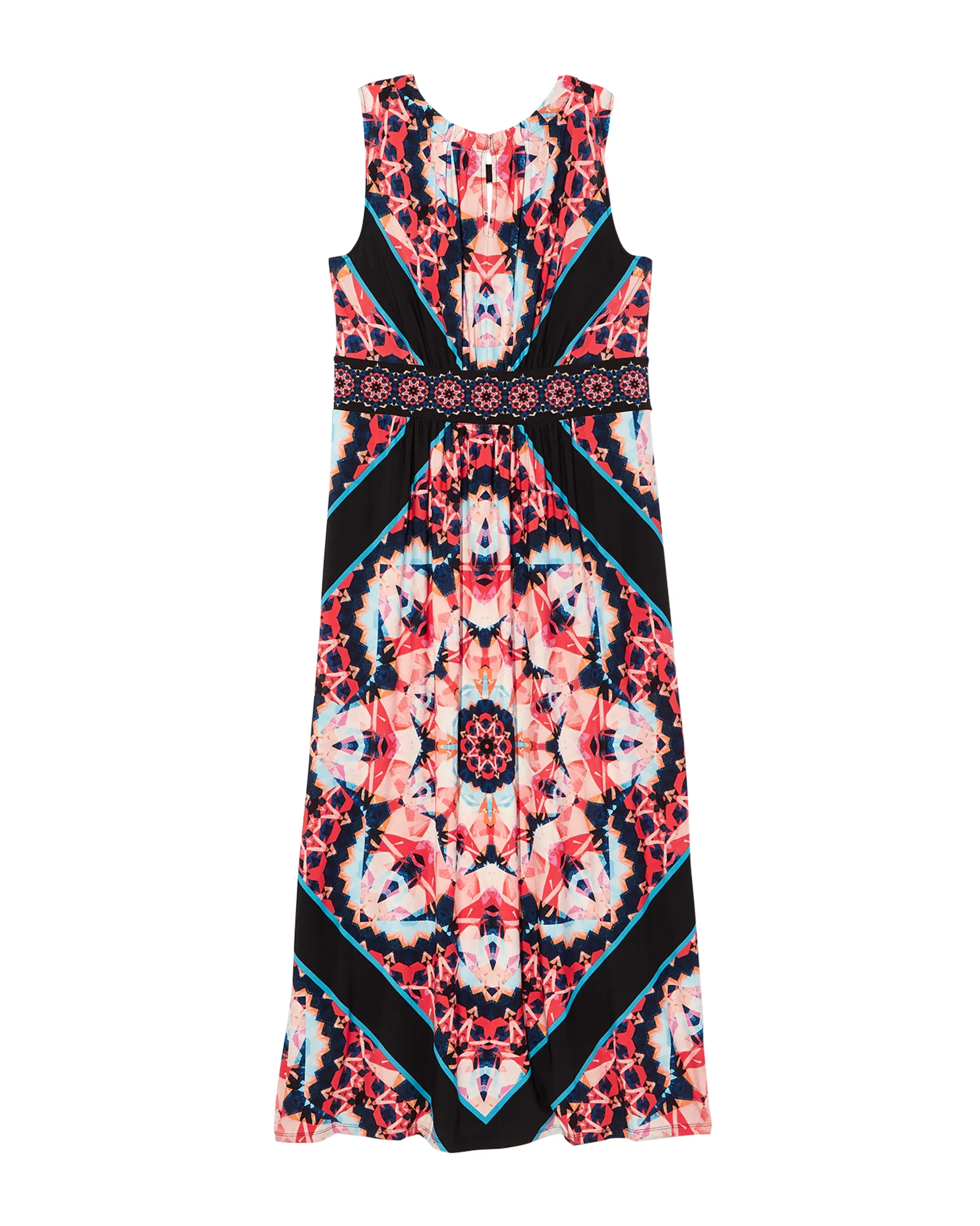 Karina Maxi Dress | Pink / Black