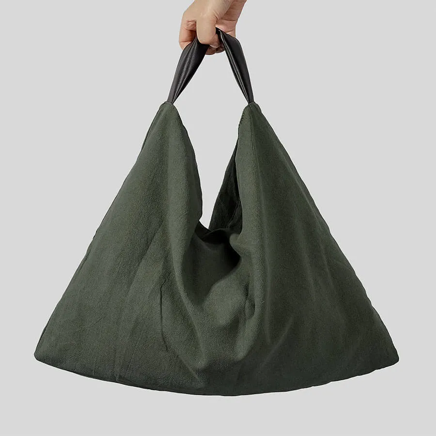 Large Capacity Lightweight Triangular Tote Bag-Showtown