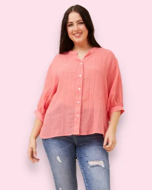 Mia Shirt - Cherry
