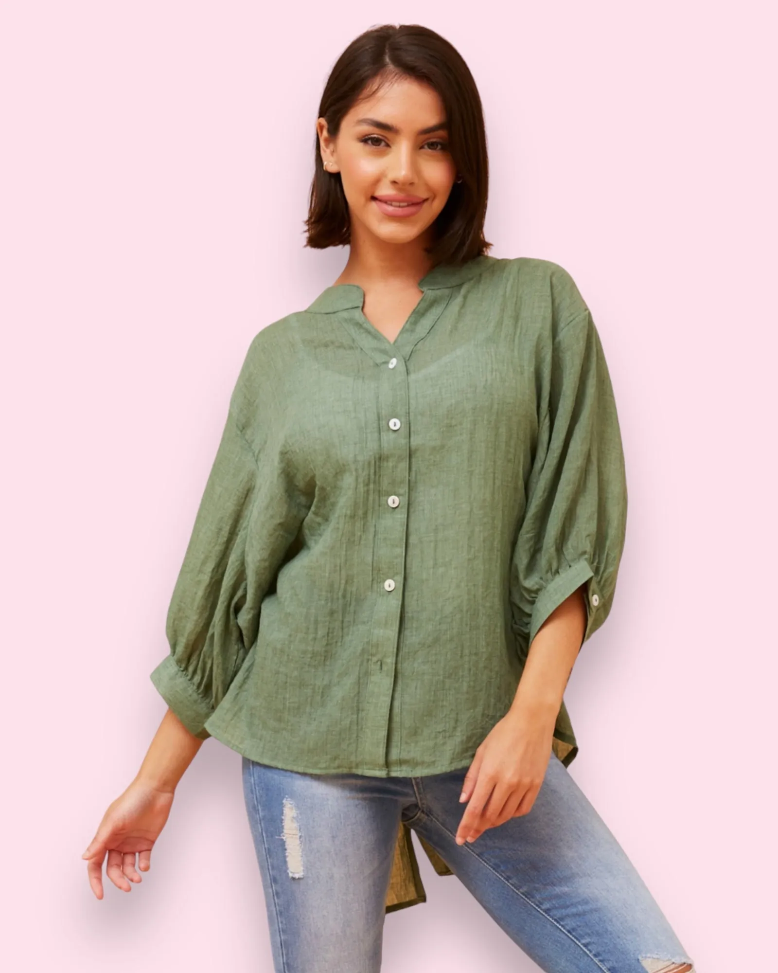 Mia Shirt - Green