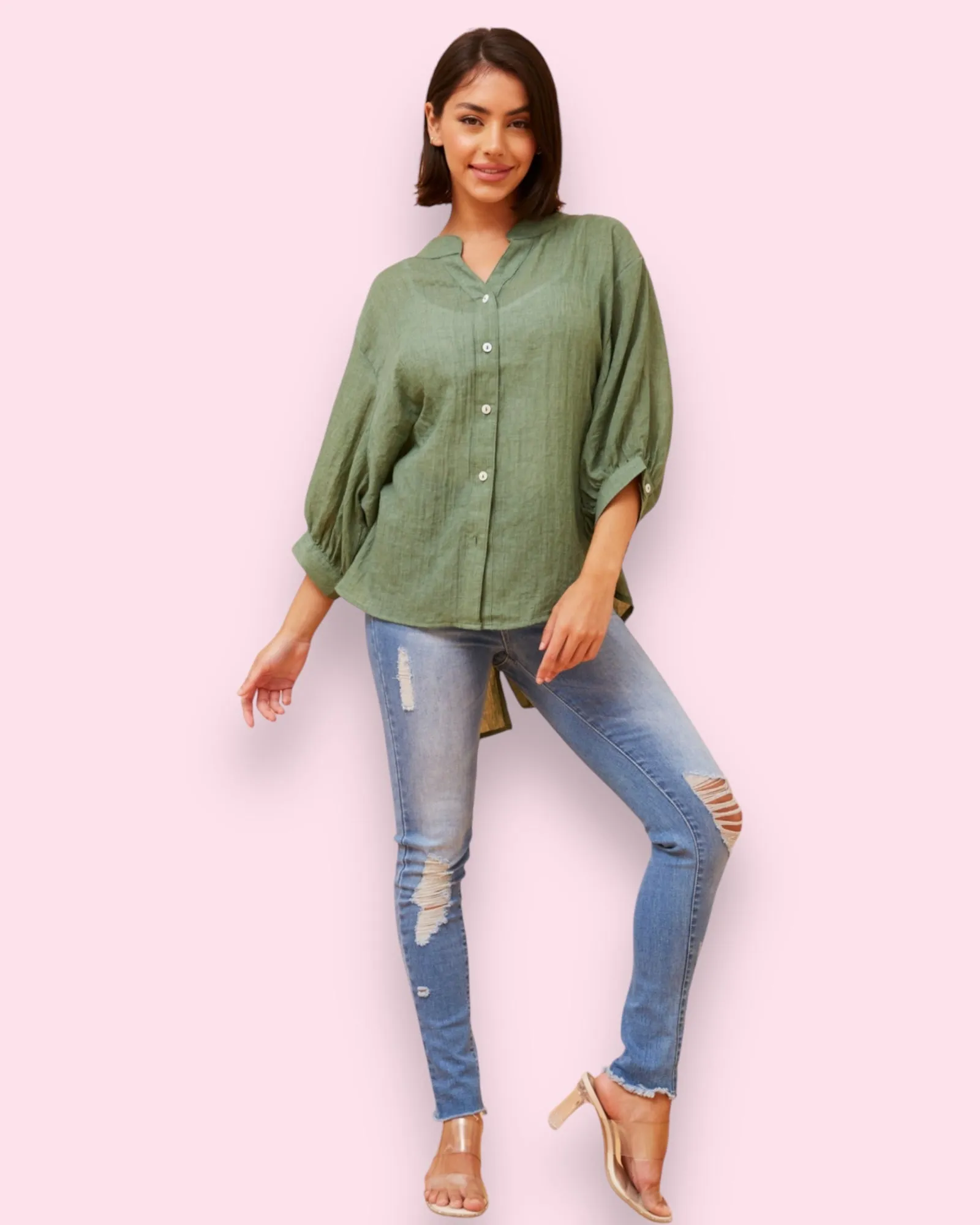 Mia Shirt - Green