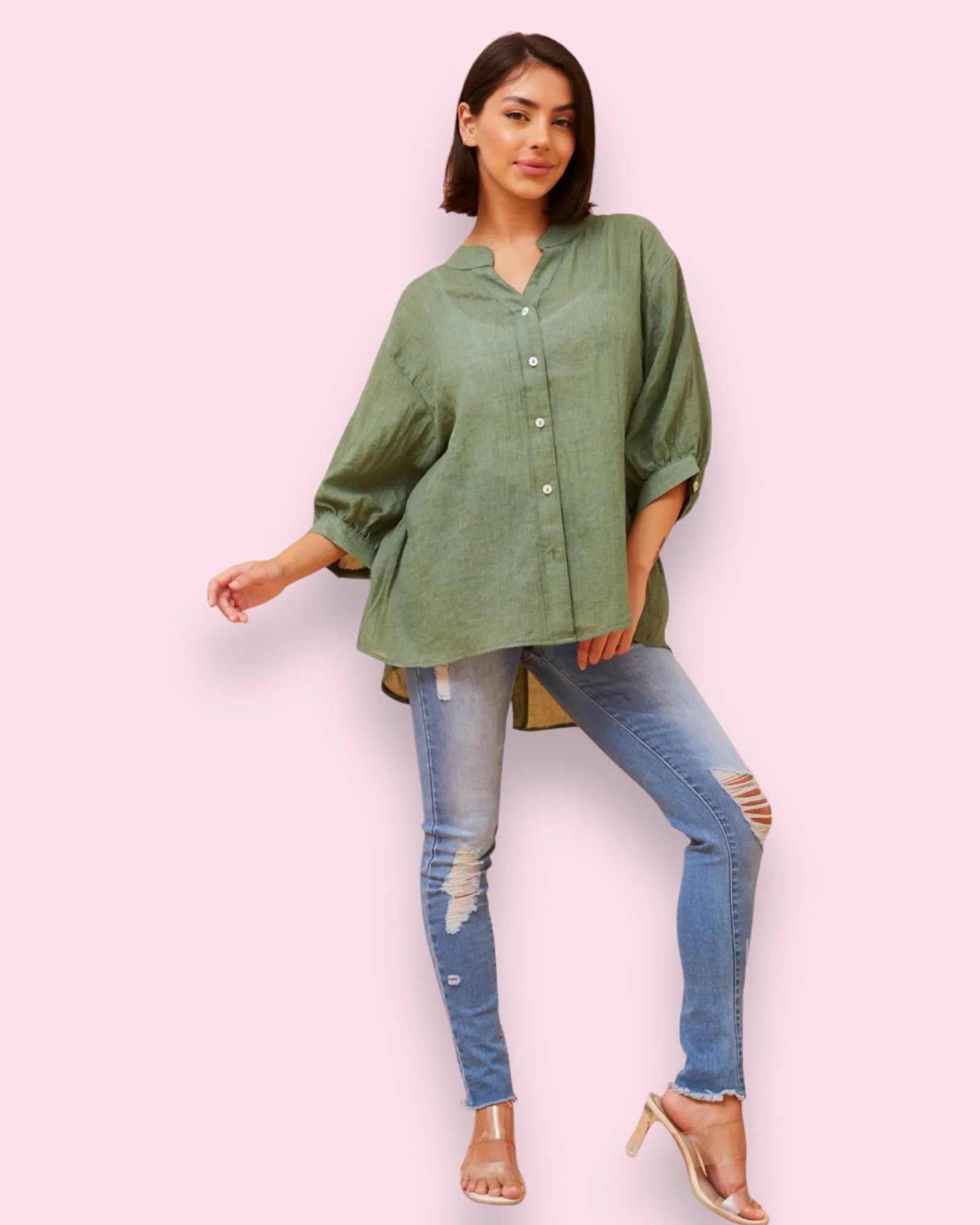 Mia Shirt - Green