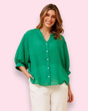 Mia Shirt - Jade
