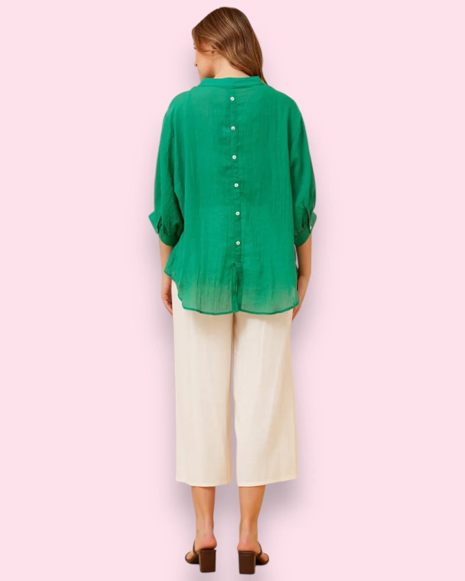 Mia Shirt - Jade