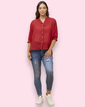 Mia Shirt - Red