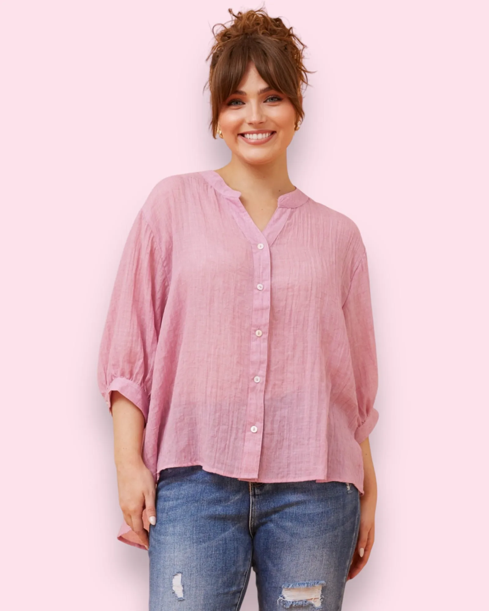 Mia Shirt - Rouge
