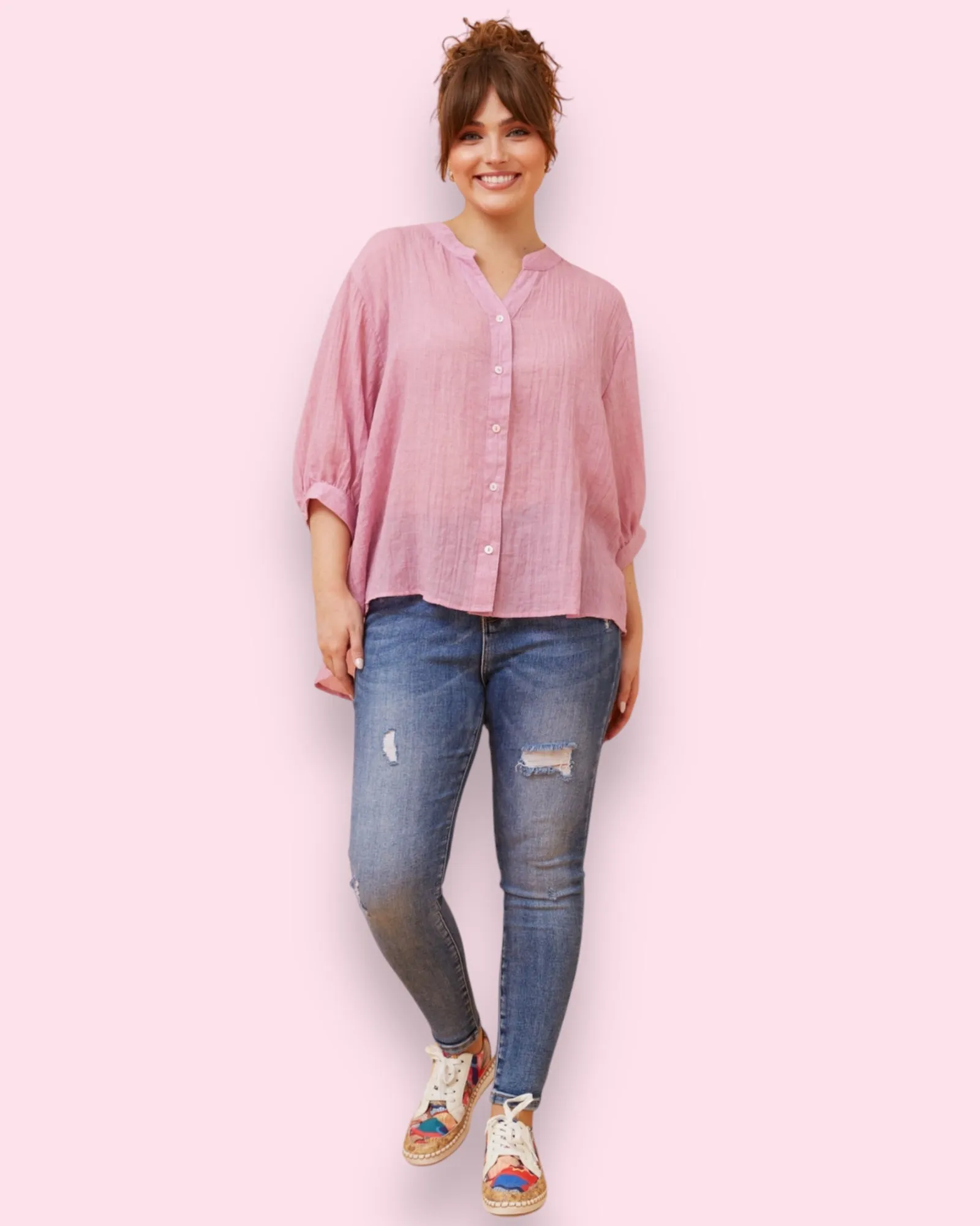 Mia Shirt - Rouge