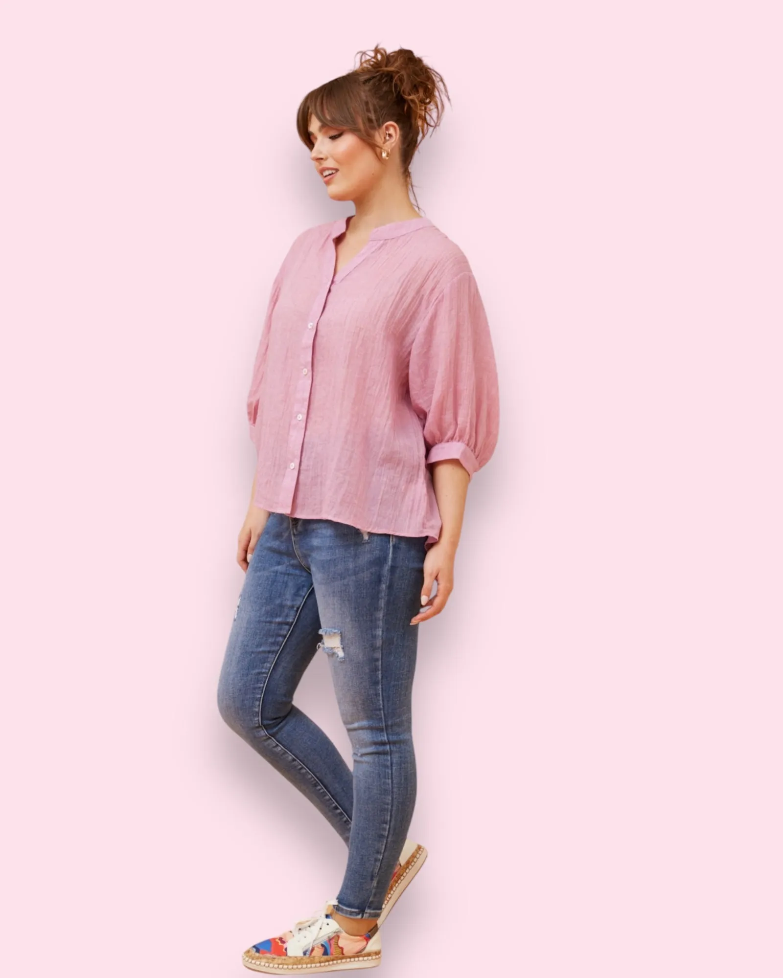 Mia Shirt - Rouge