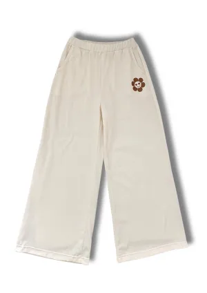Wide Leg Lounge Pants Natural